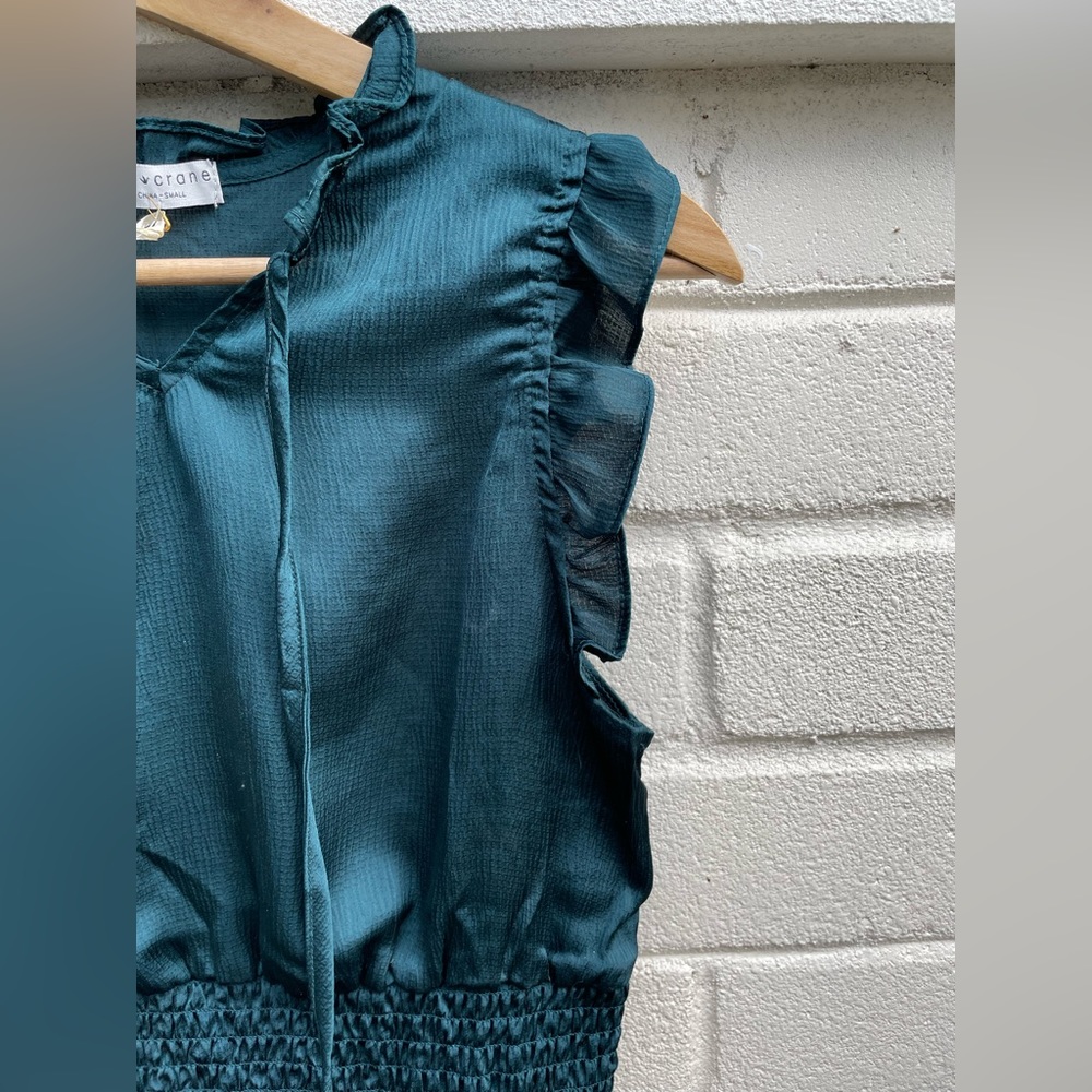 Paper Crane Ruffle Top - Picture 7 of 8